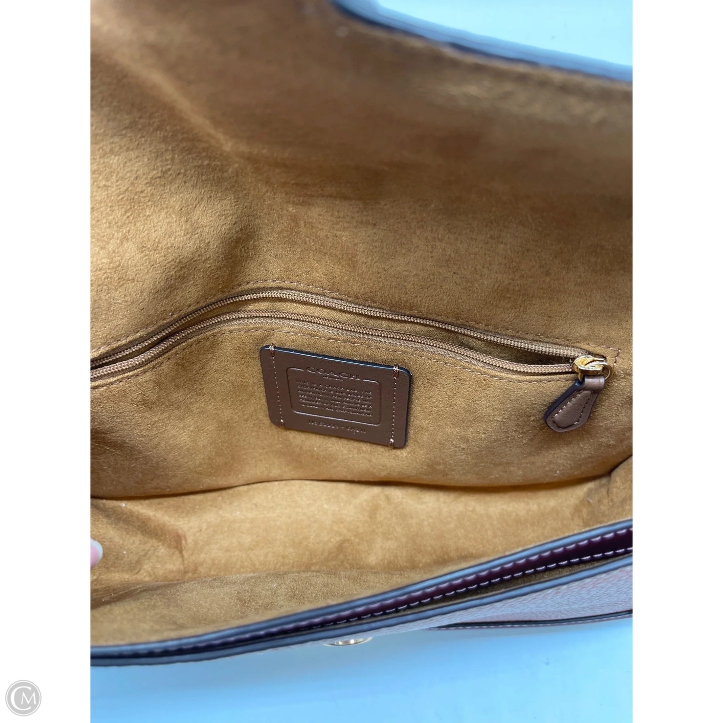 Handbag Designer By Coach, Size: Medium