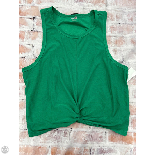 Athletic Tank Top By Old Navy In Green, Size: L