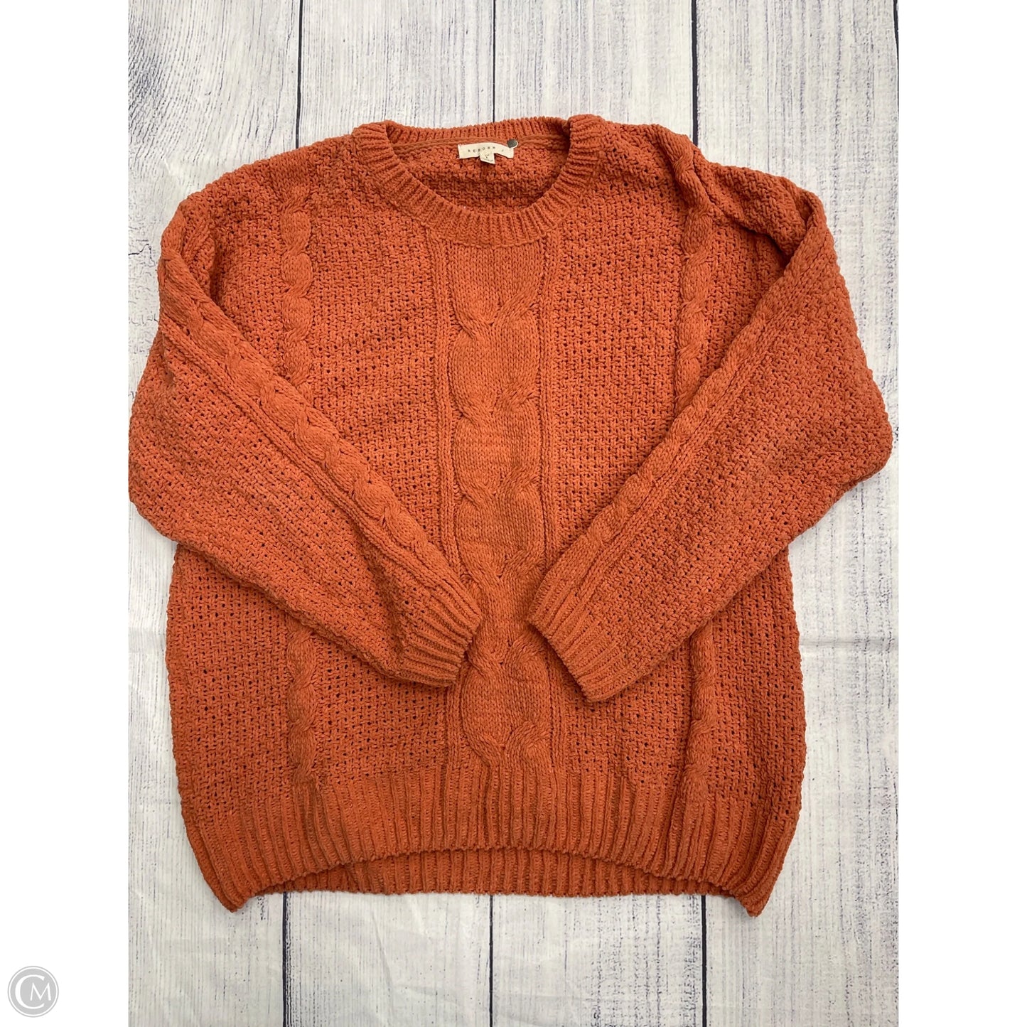 Sweater By Reborn J In Orange, Size: L
