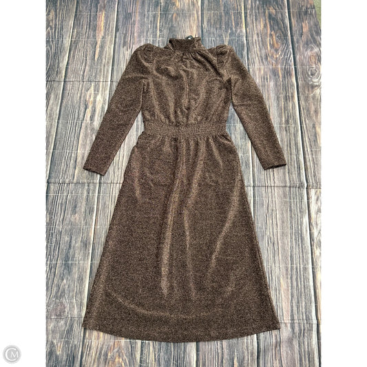 Dress Party Long By Ryegrass In Brown, Size: S