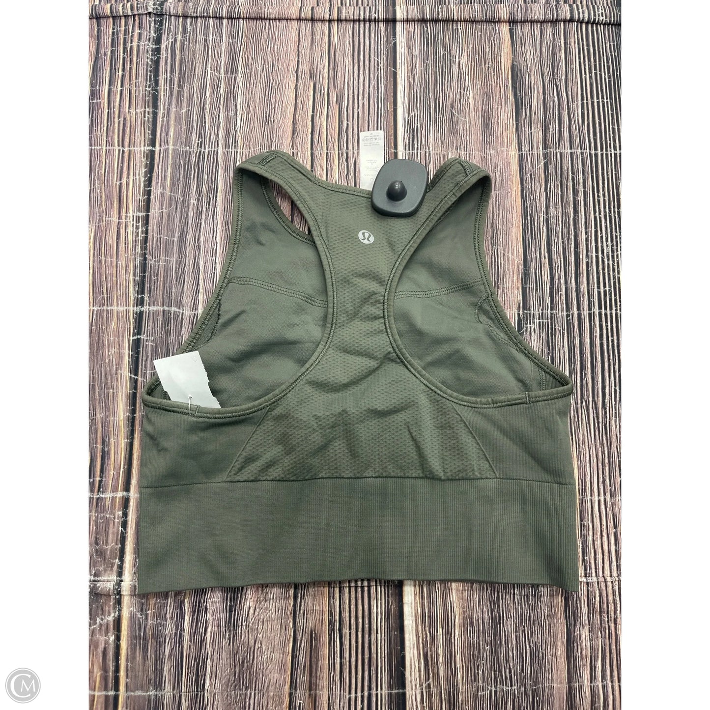 Athletic Bra By Lululemon In Green, Size: S