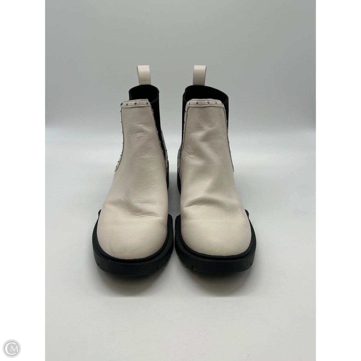 Boots Designer By Coach In White, Size: 10