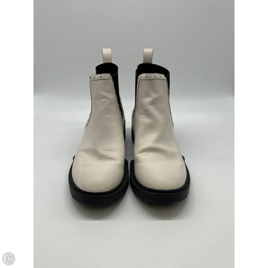 Boots Designer By Coach In White, Size: 10