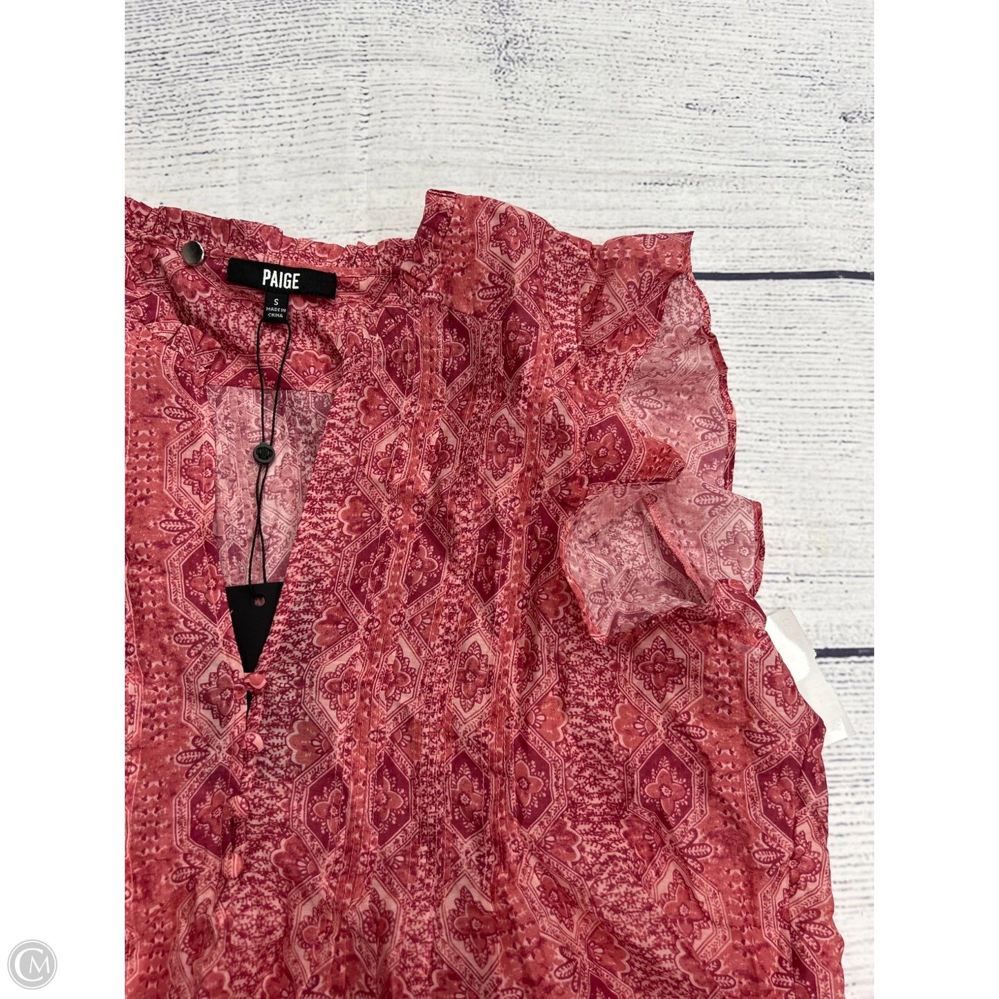 Tank Top By Paige In Red, Size: S