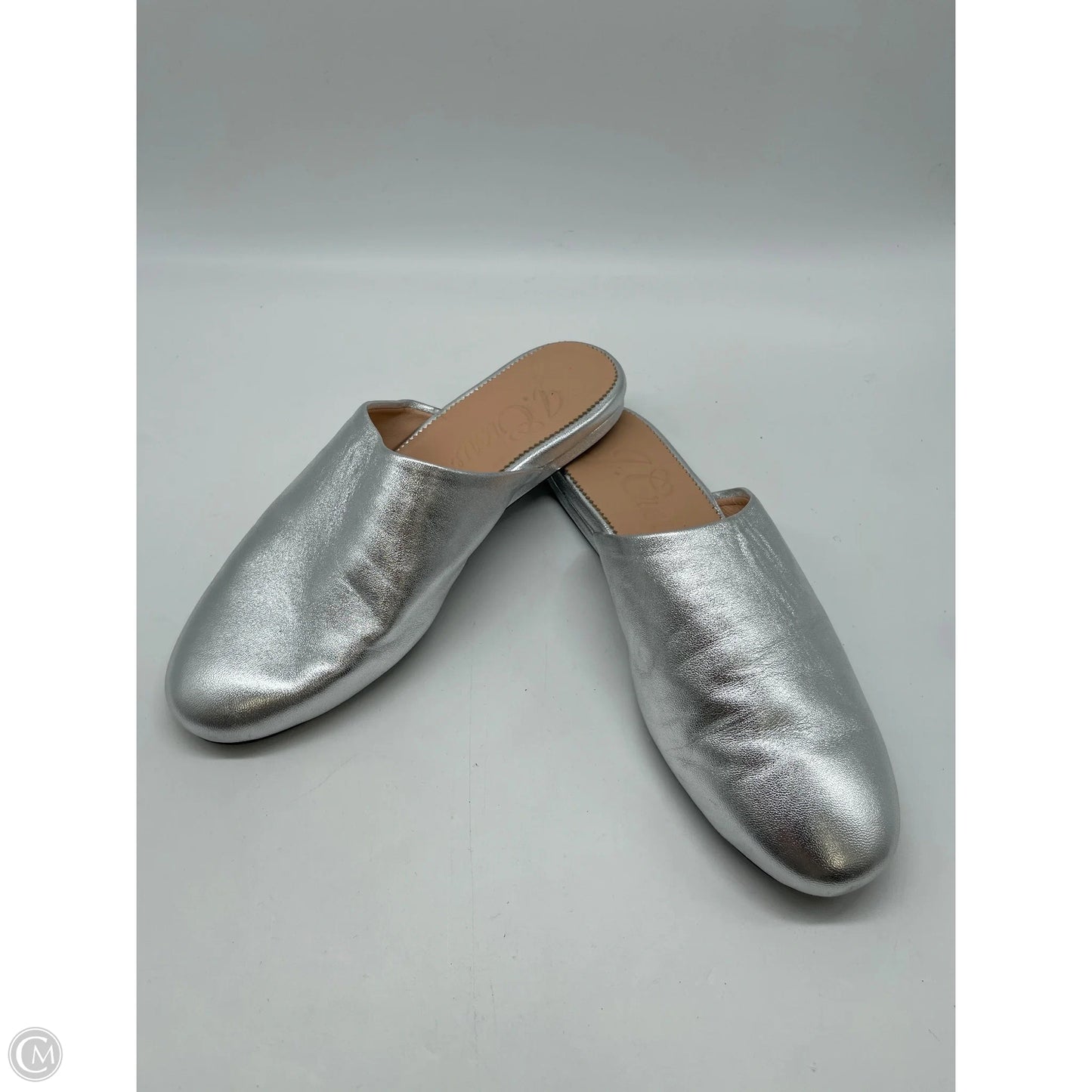Shoes Flats By J. Crew In Silver, Size: 7