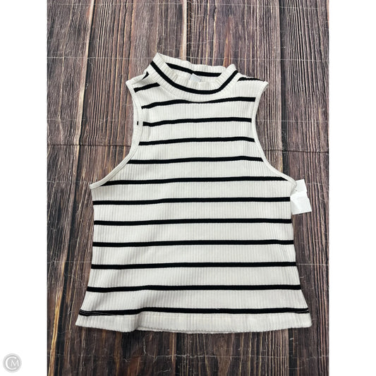 Tank Top By Old Navy In Black & White, Size: M