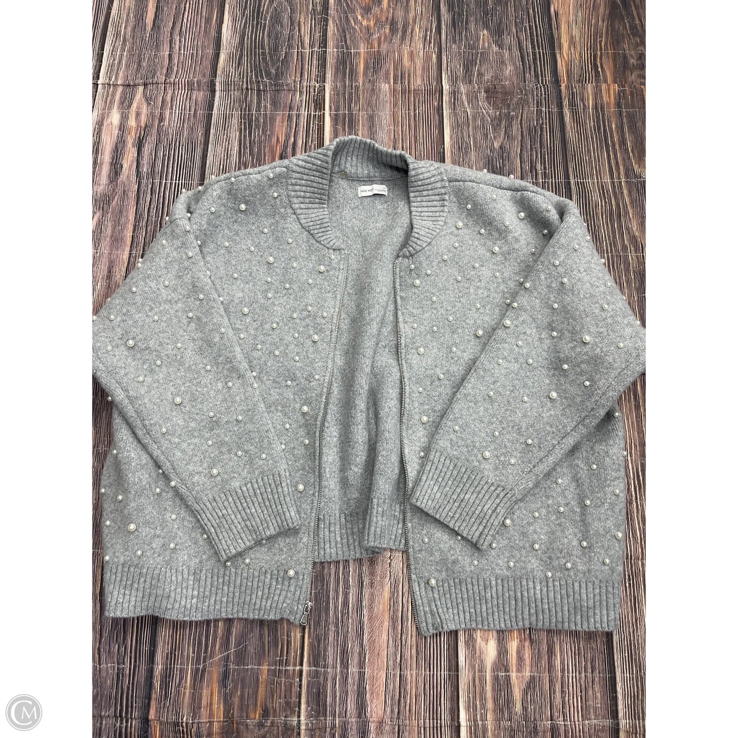Jacket Other By Nine West In Grey, Size: 2x