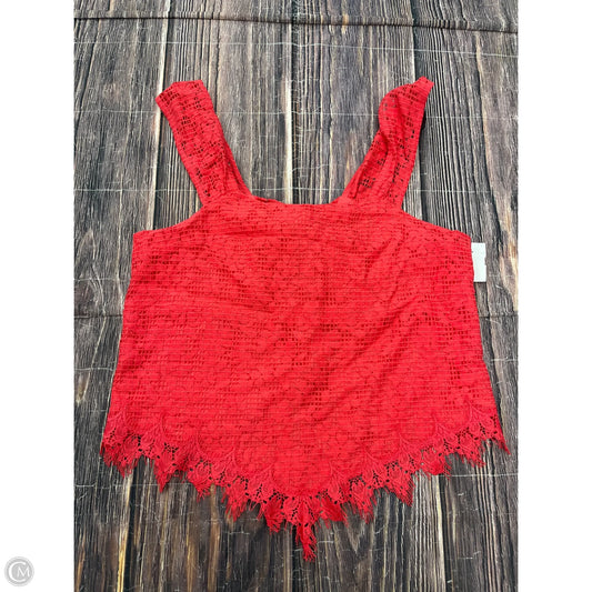 Tank Top By Daytrip In Red, Size: Xl