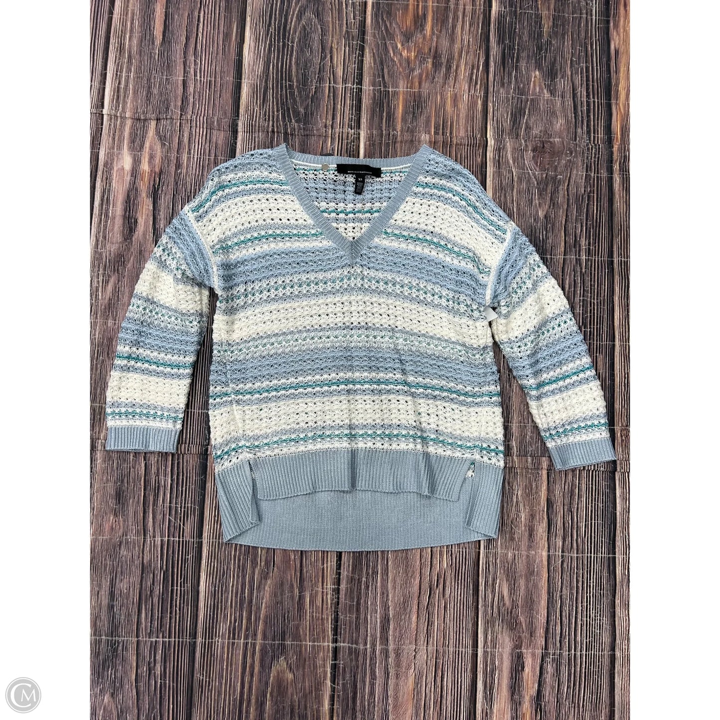 Sweater By White House Black Market In Blue, Size: Xs