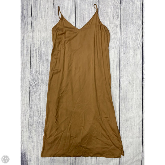 Dress Casual Maxi By Old Navy In Brown, Size: Xl