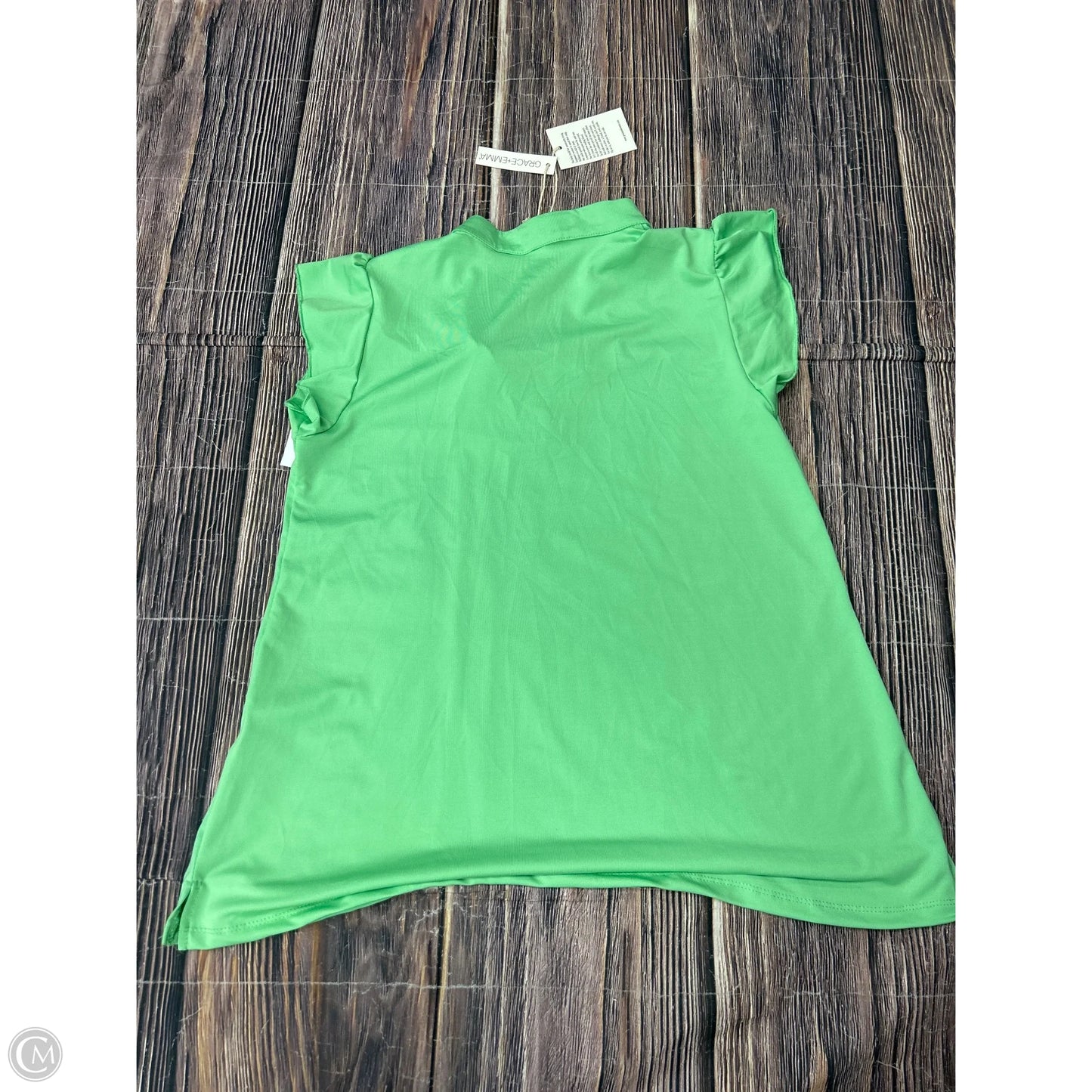 Top Short Sleeve By Clothes Mentor In Green, Size: S