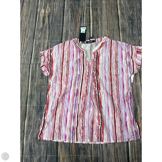 Top Short Sleeve By Clothes Mentor In Pink, Size: S