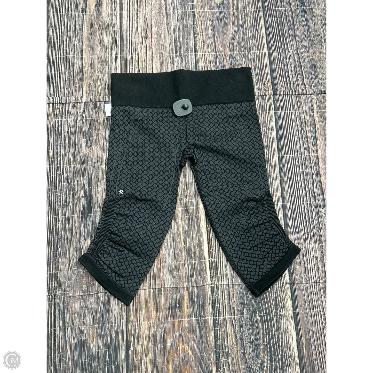 Athletic Capris By Lululemon In Black, Size: 8