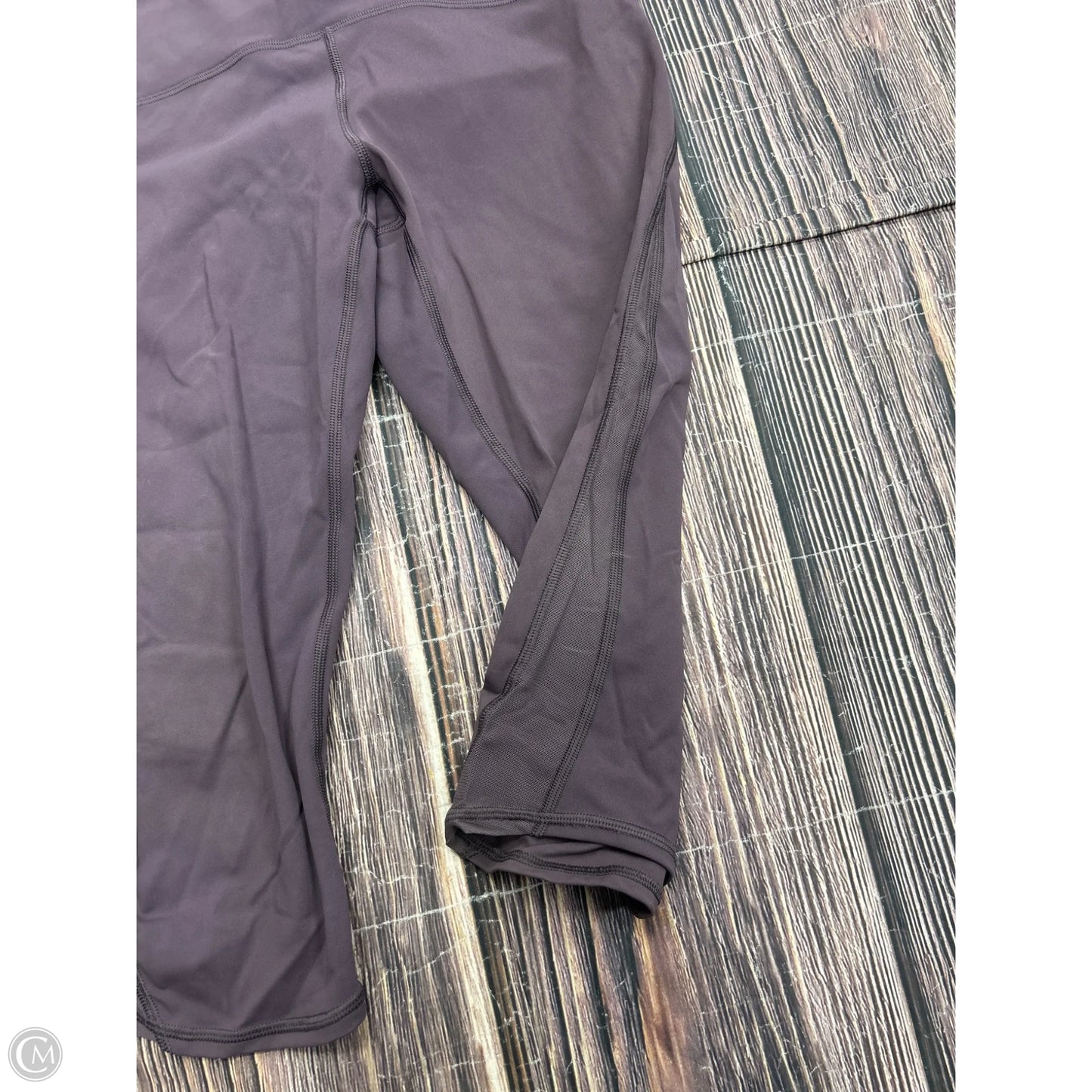 Athletic Capris By Lululemon In Purple, Size: 8