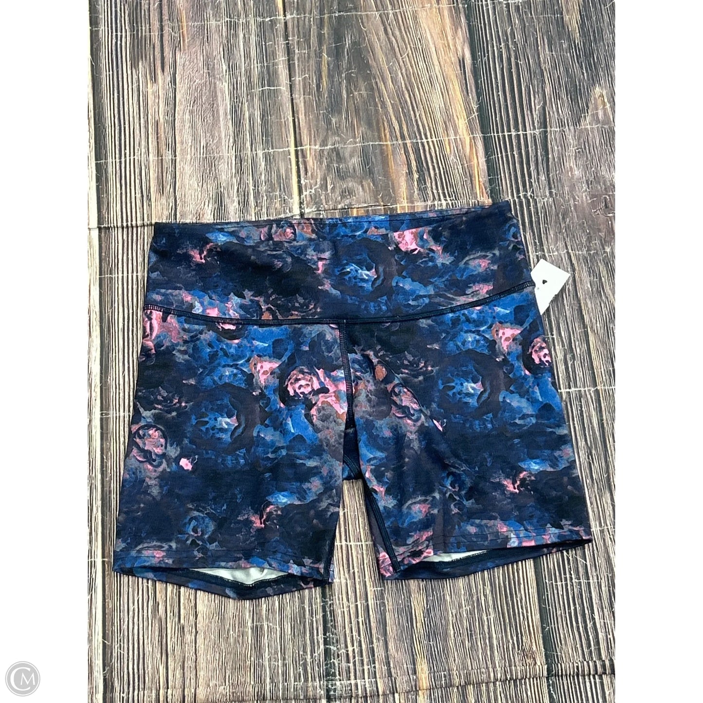 Athletic Shorts By Lululemon In Blue, Size: 8