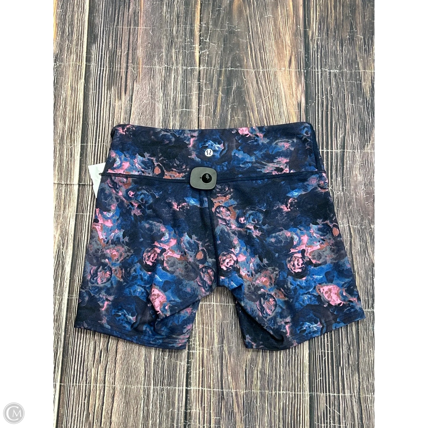 Athletic Shorts By Lululemon In Blue, Size: 8