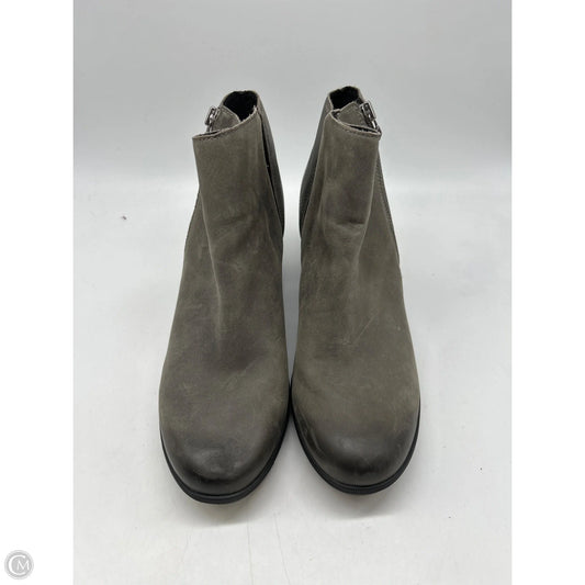 Boots Ankle Heels By Sorel In Grey, Size: 11