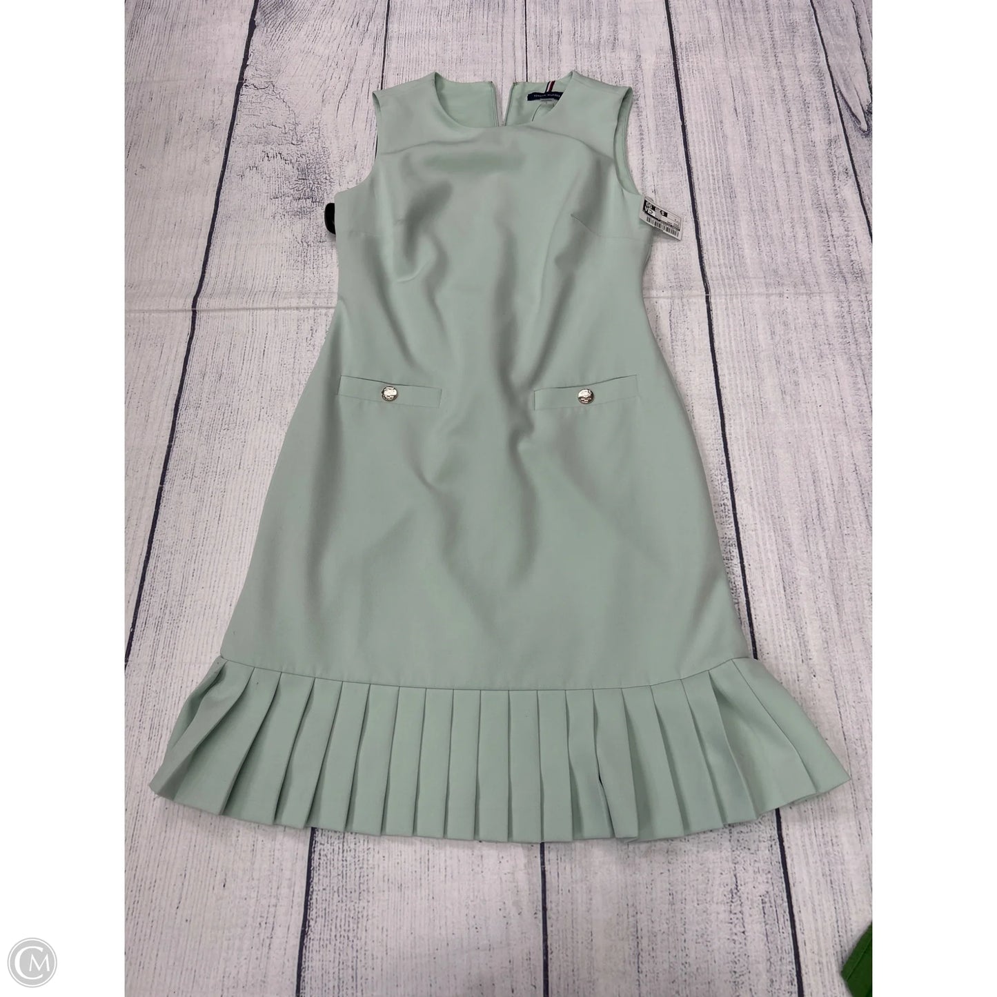 Dress Work By Tommy Hilfiger In Green, Size: 2