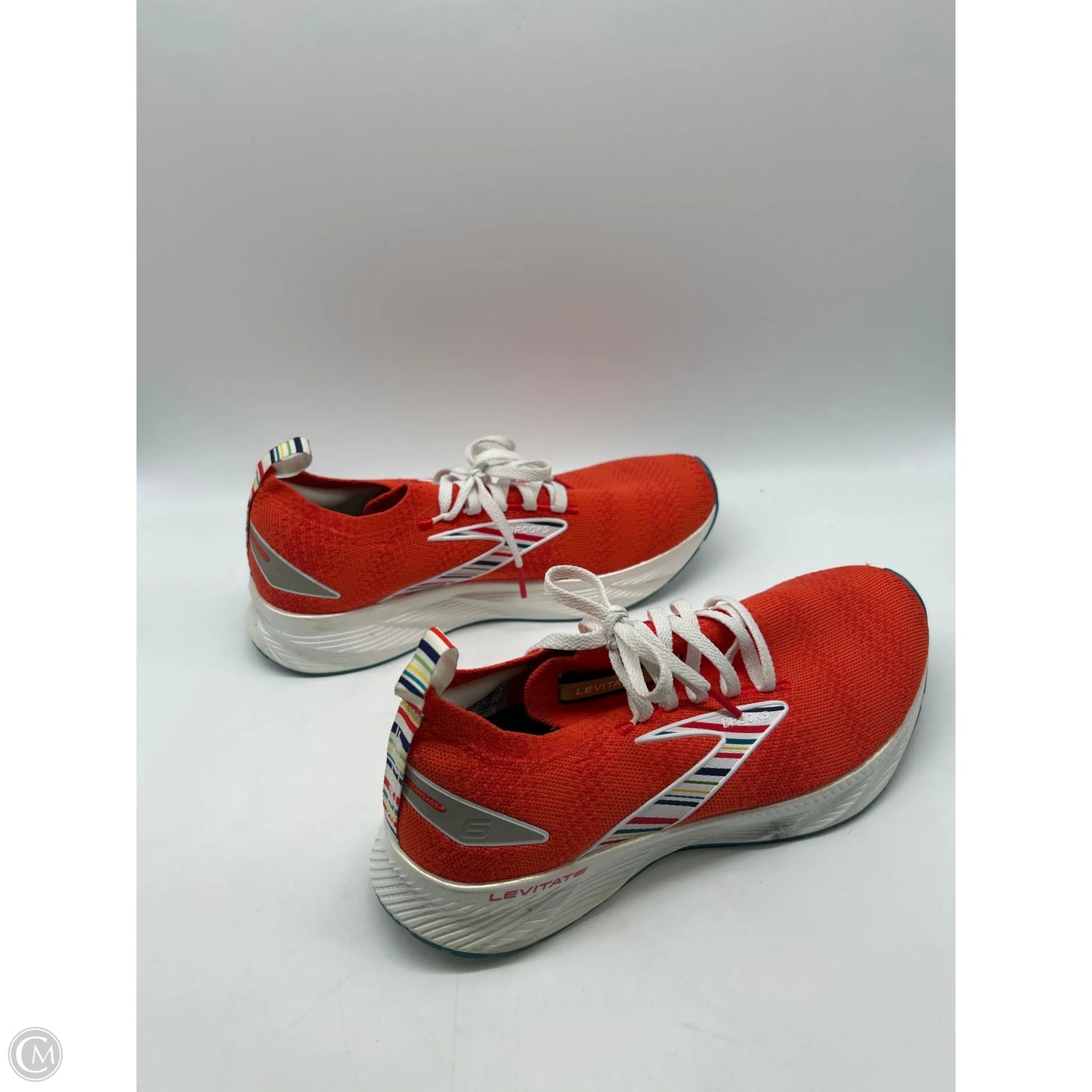 Shoes Athletic By Brooks In Orange, Size: 8.5