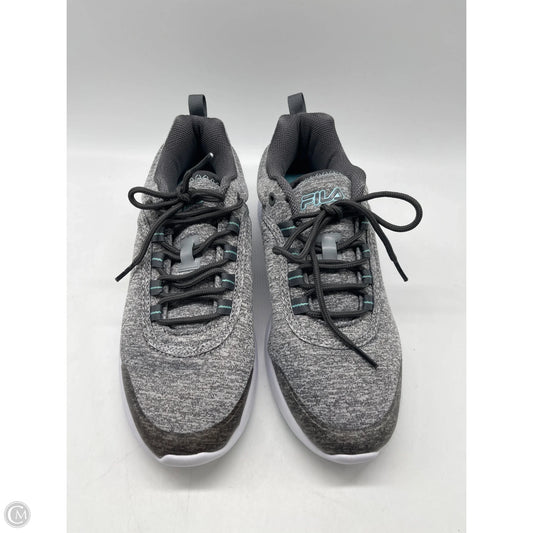 Shoes Athletic By Fila In Grey, Size: 10