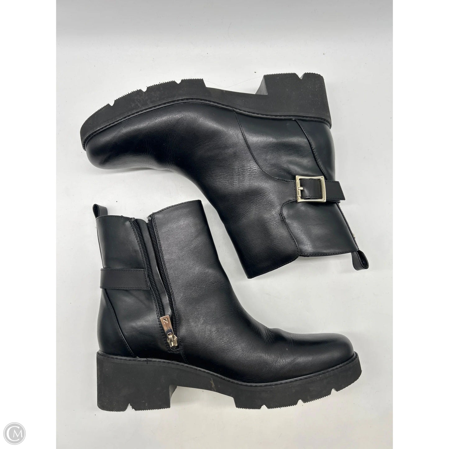 Boots Ankle Heels By Naturalizer In Black, Size: 11