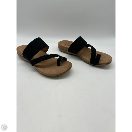 Sandals Flats By Style And Company In Black, Size: 7.5