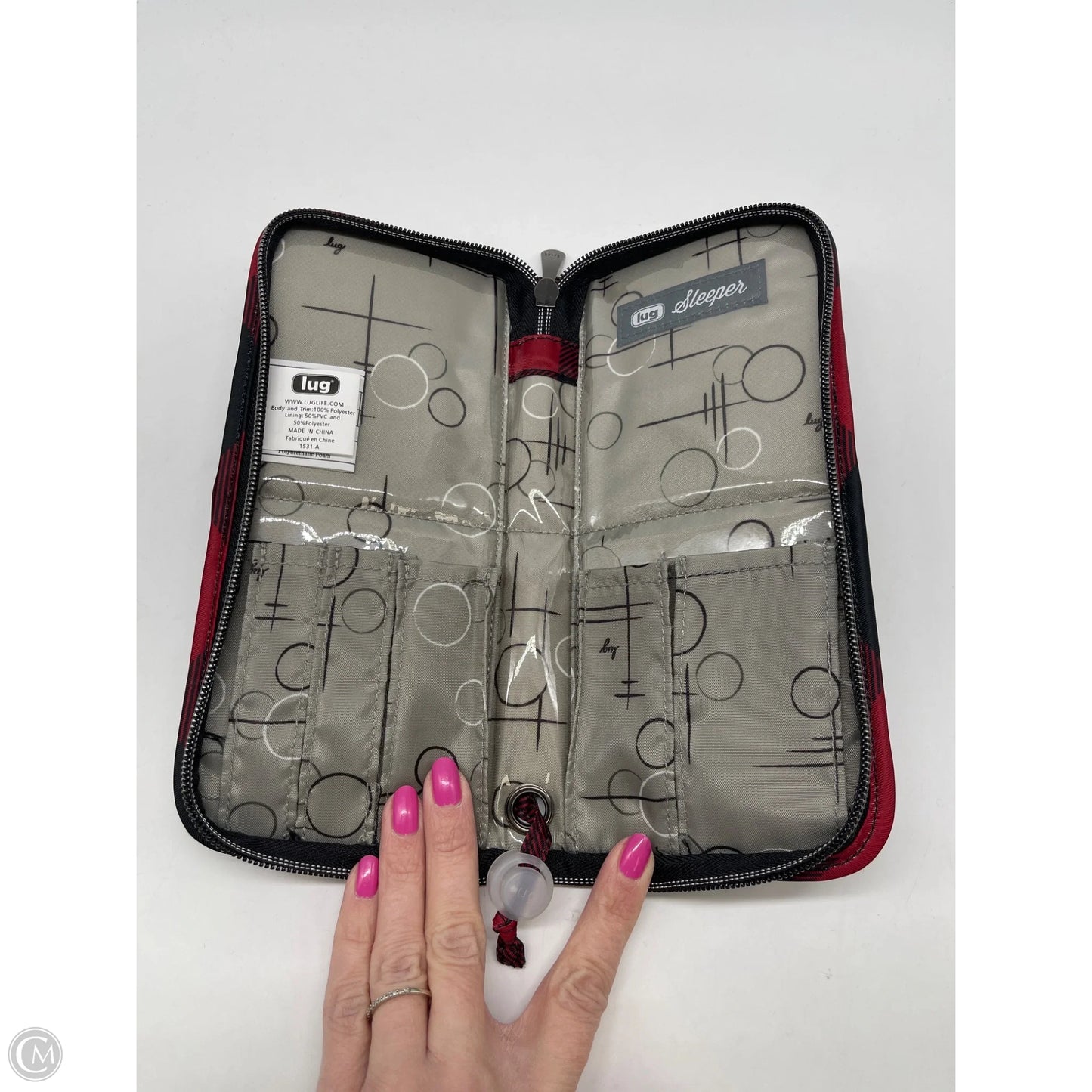 Makeup Bag By Lug, Size: Medium
