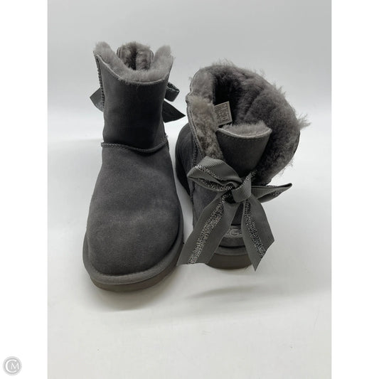 Boots Designer By Ugg In Grey, Size: 8