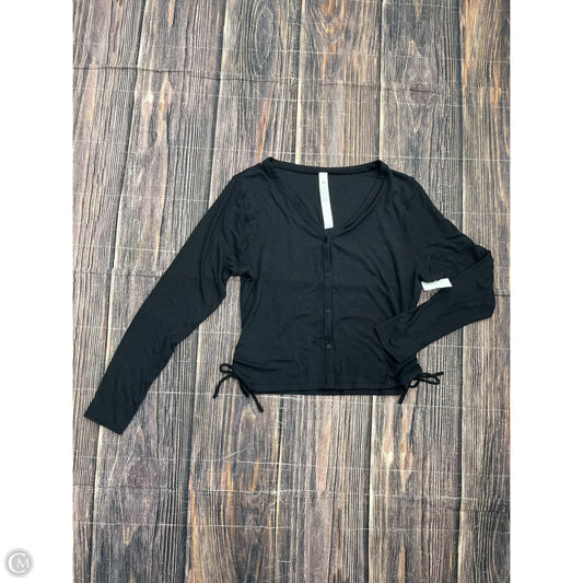 Top Long Sleeve By Lululemon In Black, Size: 14