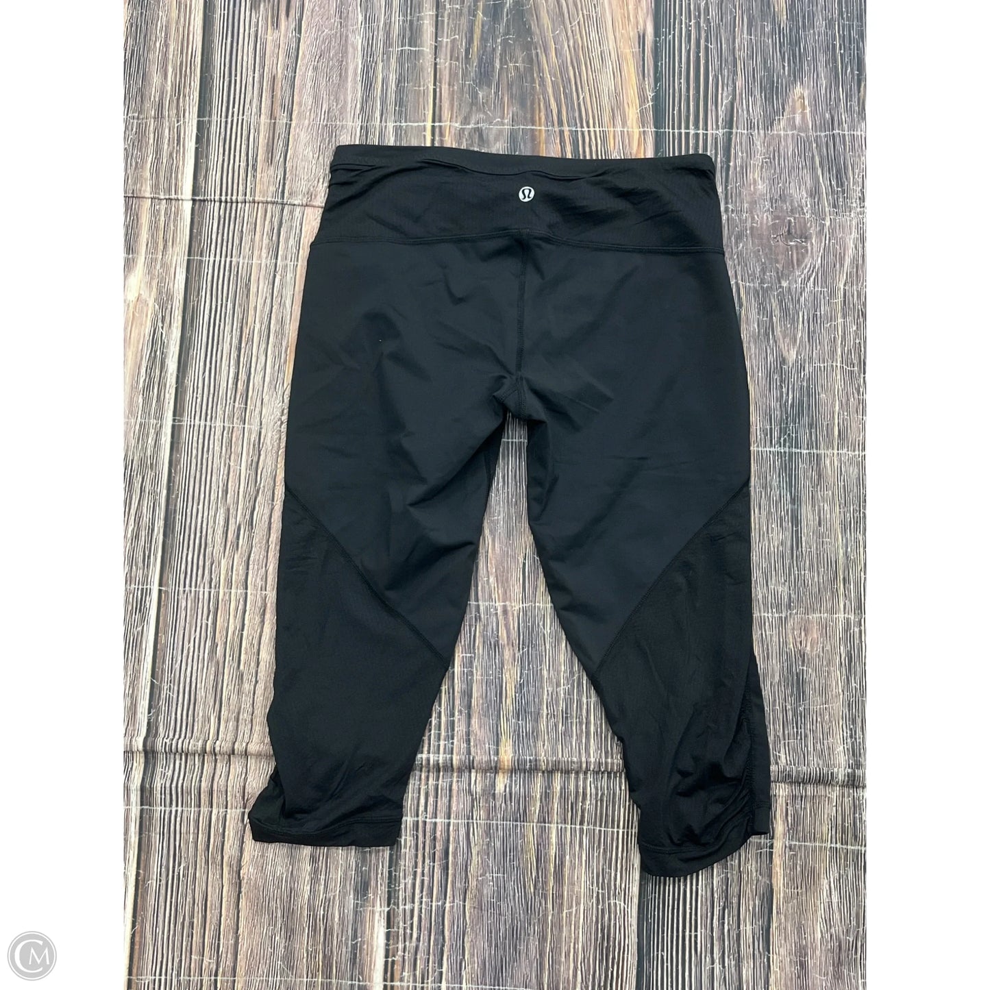 Athletic Capris By Lululemon In Black, Size: 4