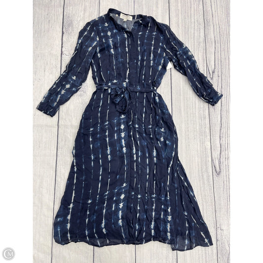 Dress Casual Maxi By Cloth & Stone In Blue, Size: L