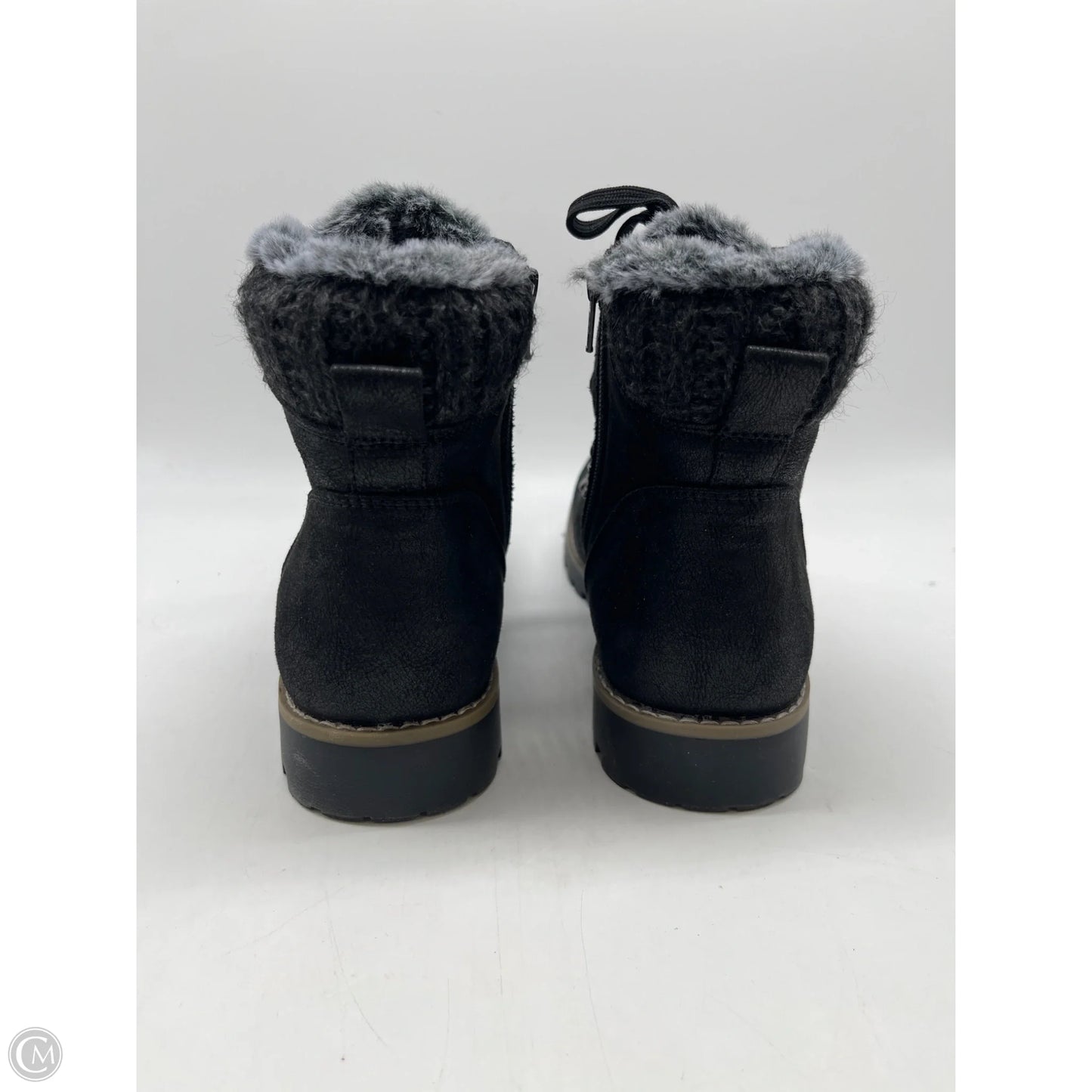 Boots Ankle Heels By Cliffs By White Mountain In Black, Size: 8.5