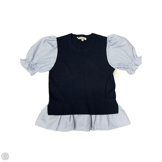Top Short Sleeve By Nanette By Nanette Lepore In Blue, Size: M