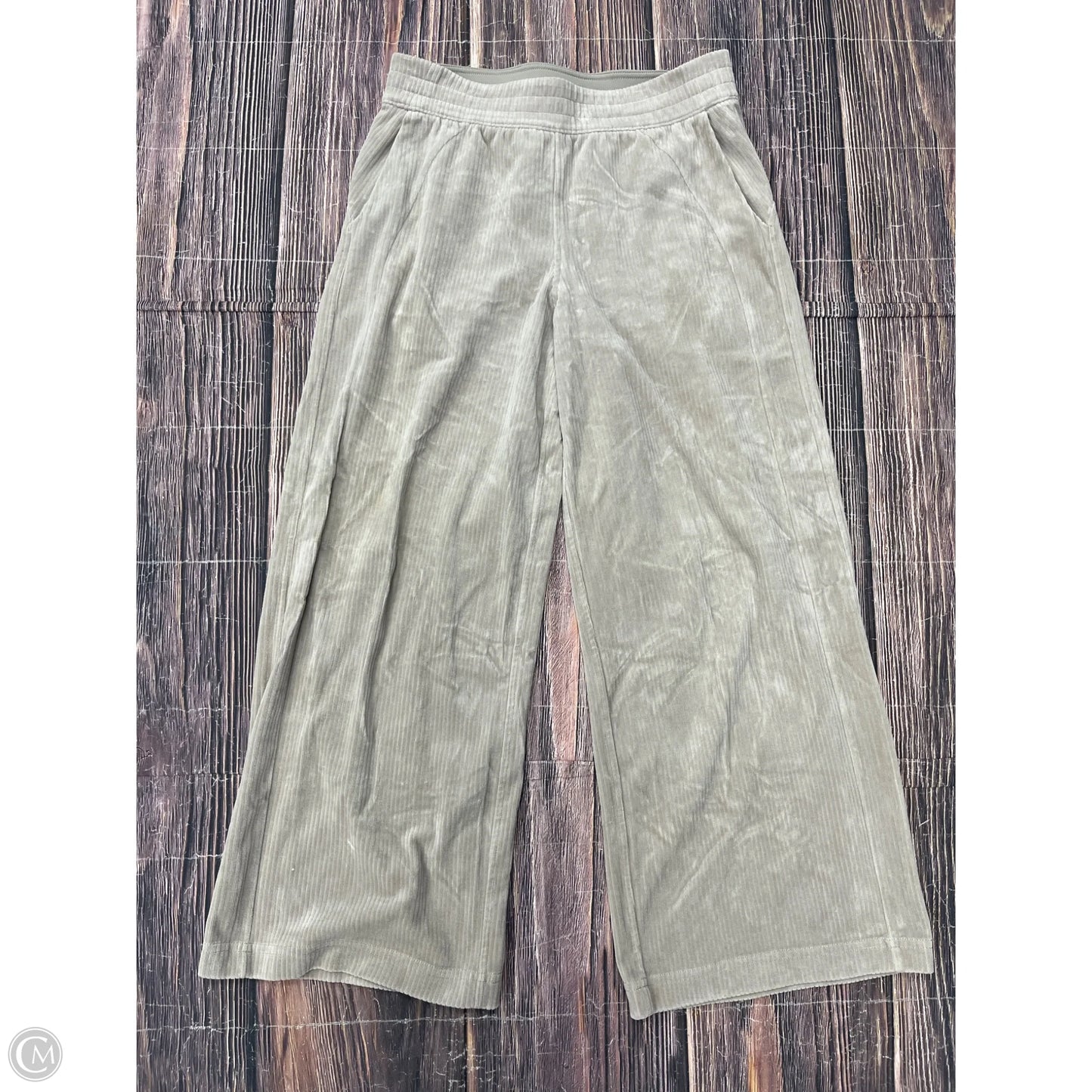Athletic Pants By Lululemon In Green, Size: L