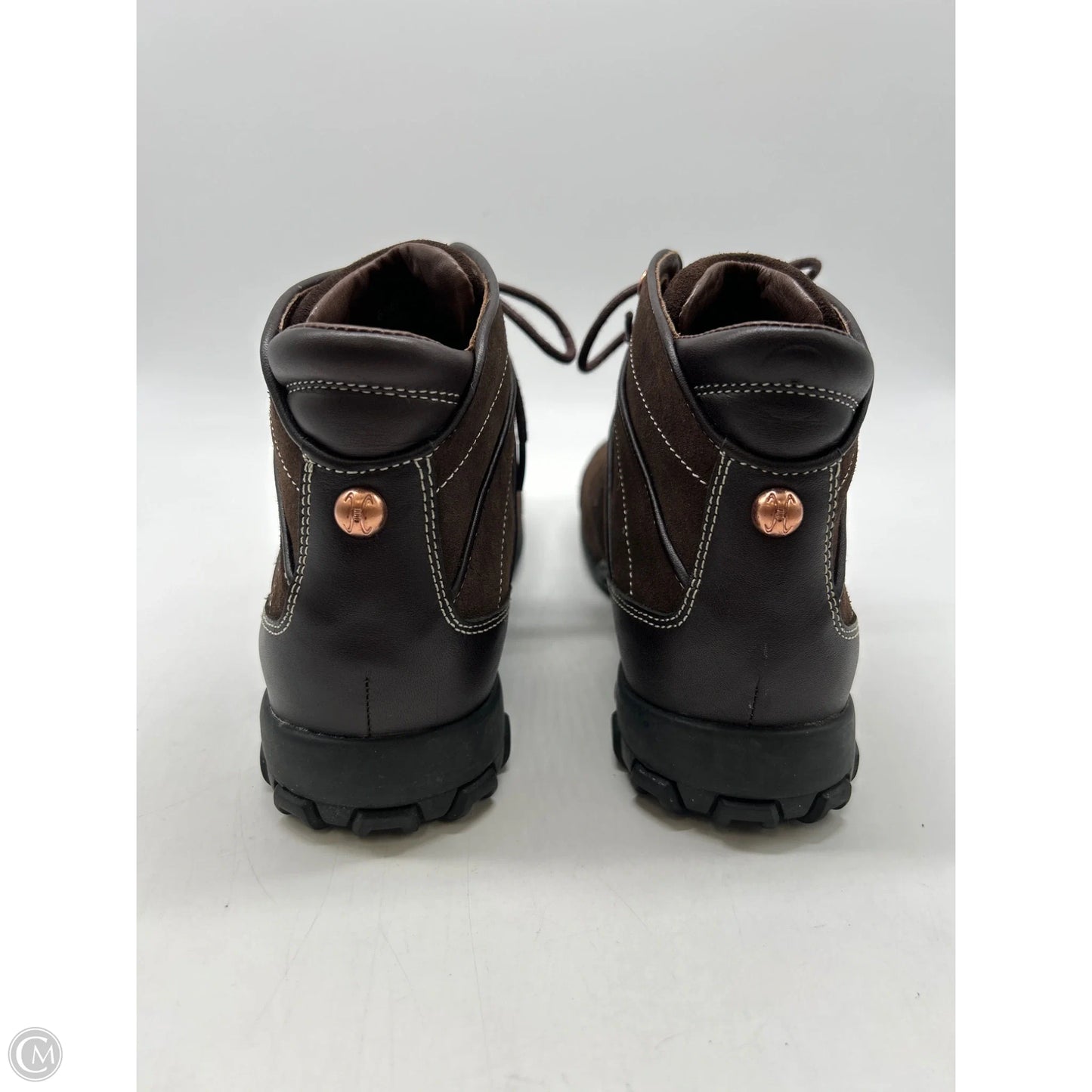 Boots Ankle Flats By Cole-haan In Brown, Size: 6.5