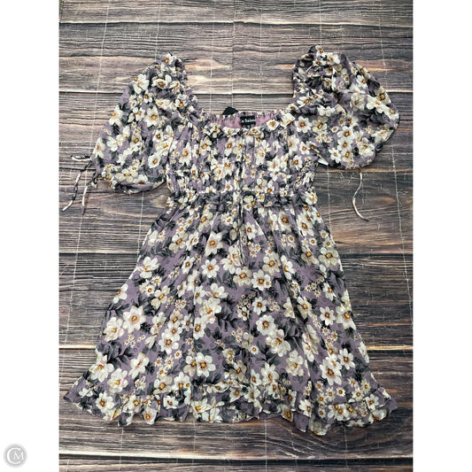 Dress Casual Short By En Saison In Purple, Size: Xs