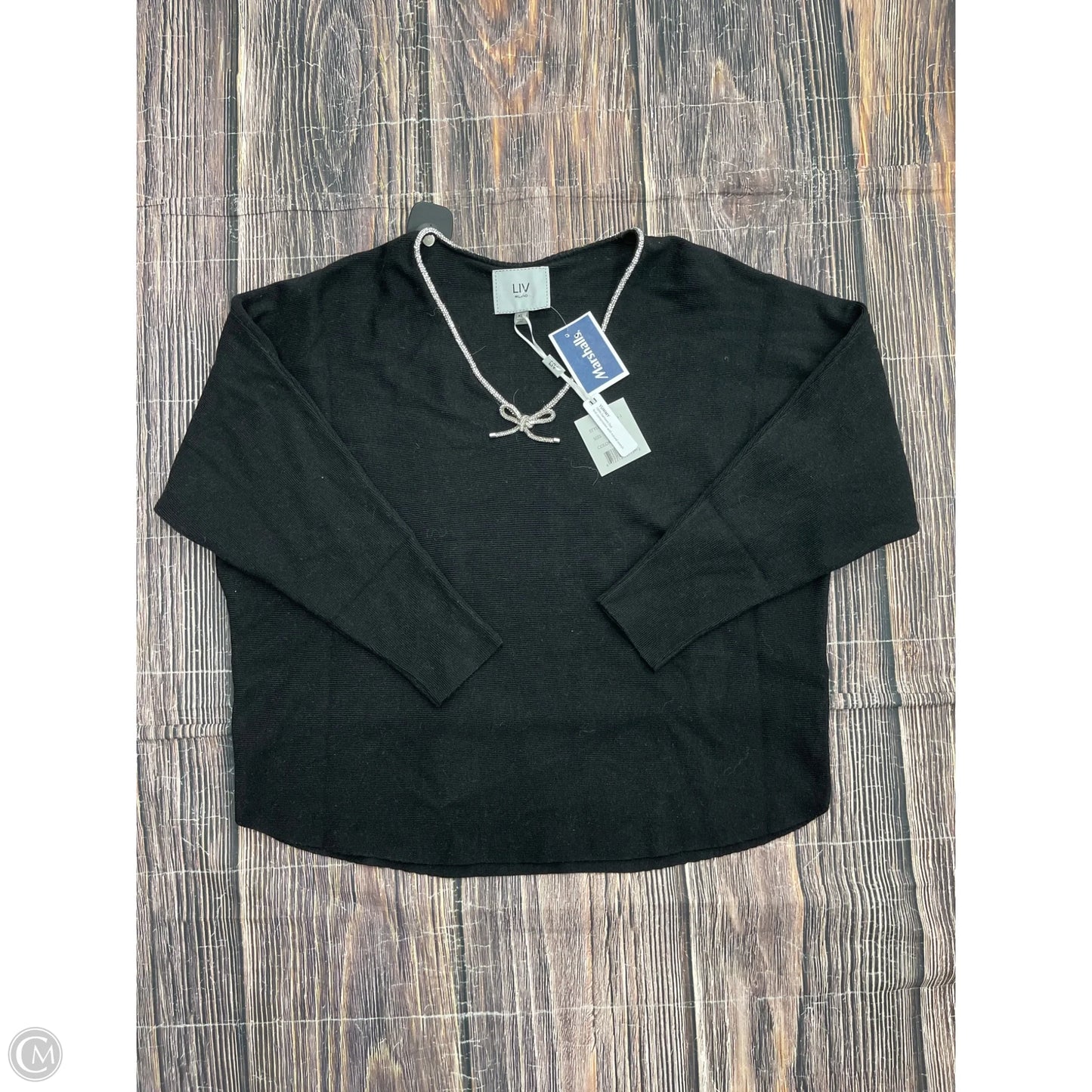 Top Long Sleeve By Clothes Mentor In Black, Size: Xl