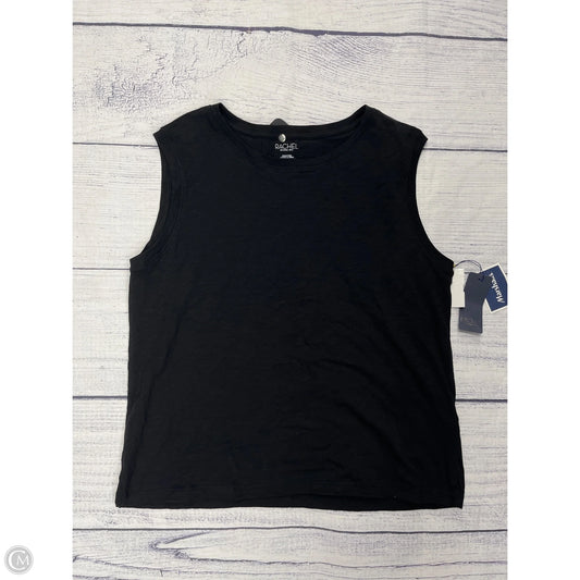 Tank Top By Rachel Roy In Black, Size: L