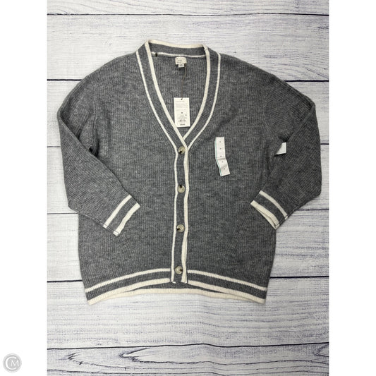Sweater Cardigan By A New Day In Grey, Size: M