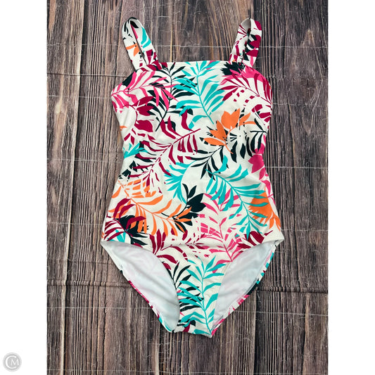 Swimsuit By Eddie Bauer In White, Size: M