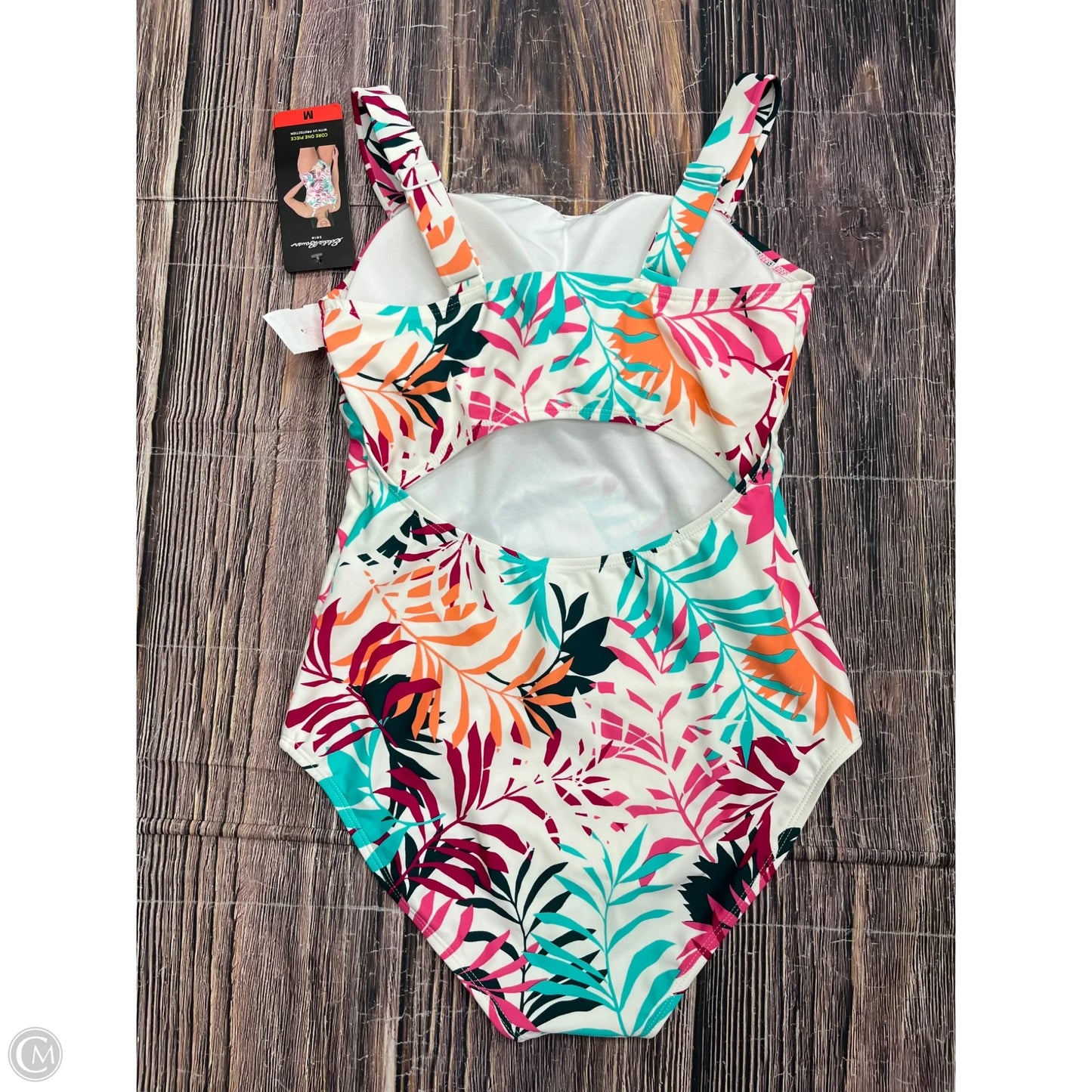 Swimsuit By Eddie Bauer In White, Size: M