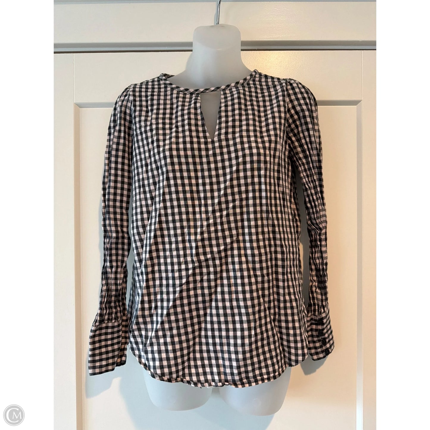 Top Long Sleeve By Loft In Grey, Size: Xs