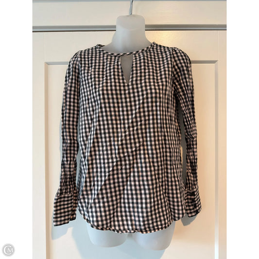 Top Long Sleeve By Loft In Grey, Size: Xs