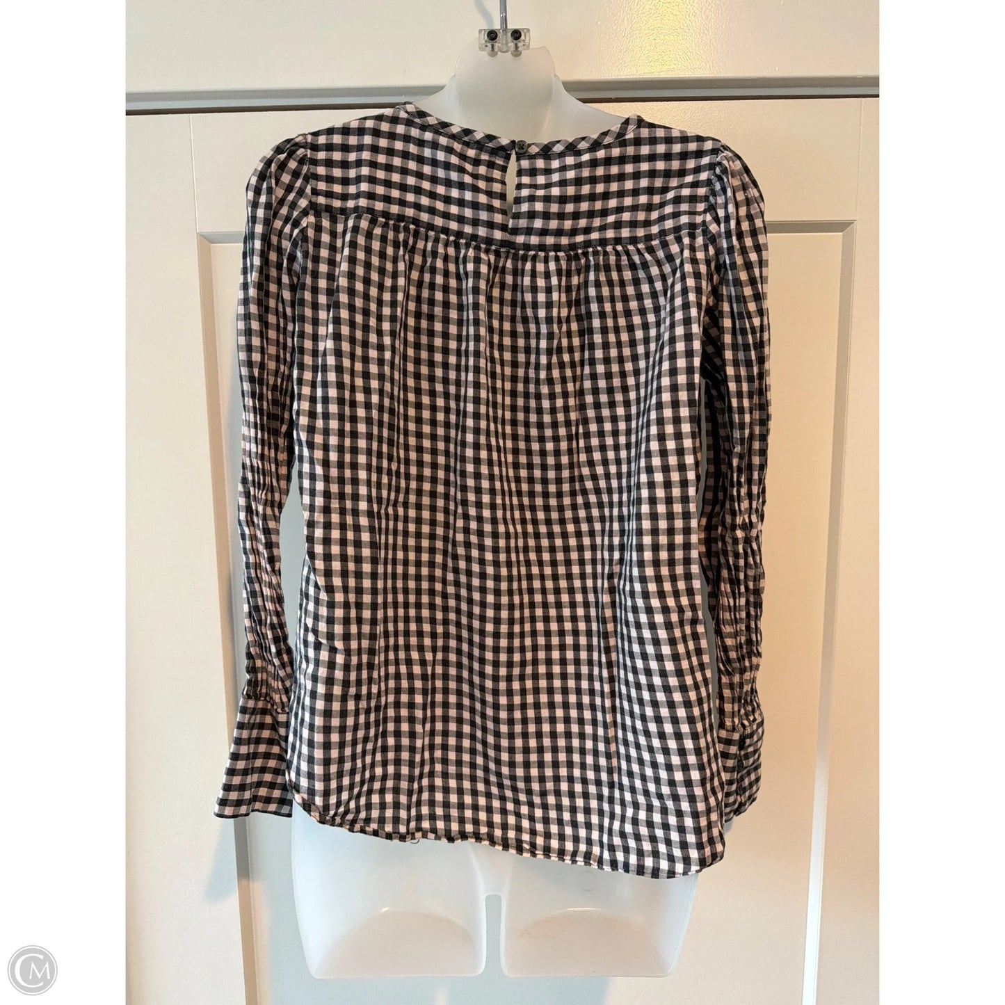 Top Long Sleeve By Loft In Grey, Size: Xs