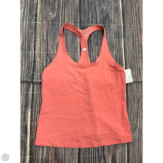 Athletic Tank Top By Lululemon In Pink, Size: 8