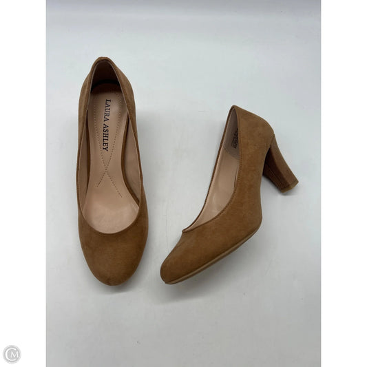 Shoes Heels Block By Laura Ashley In Brown, Size: 6.5