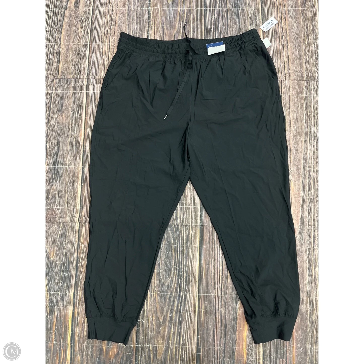 Athletic Pants By Old Navy In Black, Size: Xl