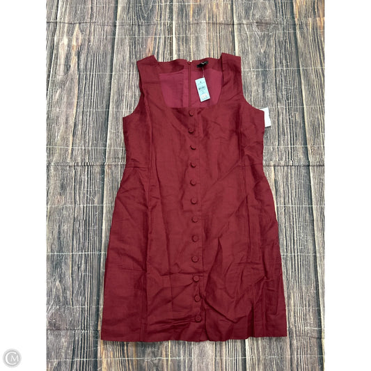 Dress Casual Short By Ann Taylor In Red, Size: 6p