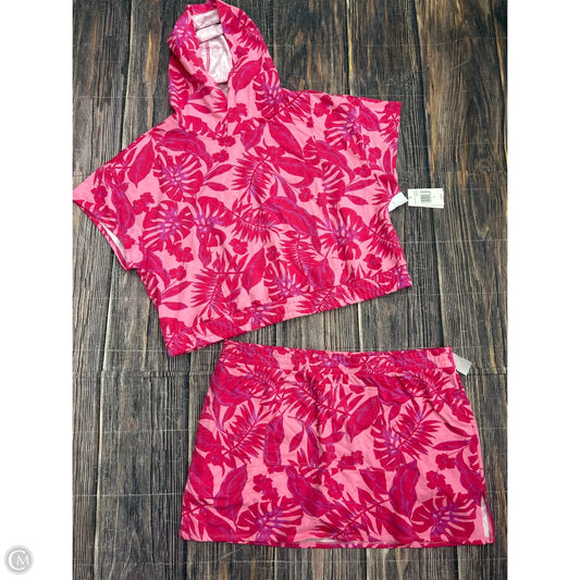Skirt Set 2pc By Juicy Couture In Pink & Purple, Size: 2x