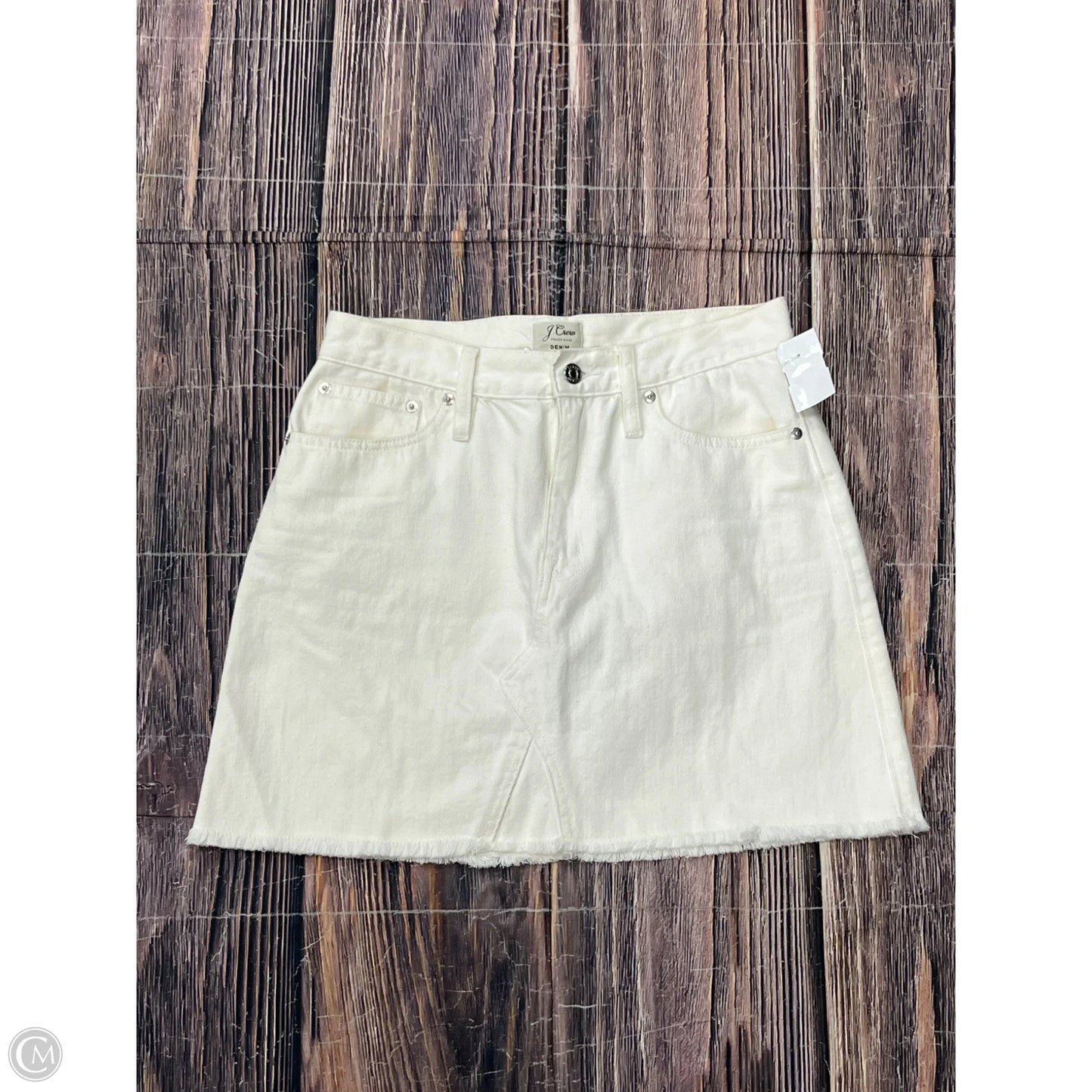 Skirt Mini & Short By J. Crew In White, Size: 6